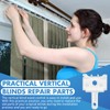 Vercraft 2 Pcs Vertical Blind Wand Control Replacement Repair Accessories