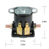 Adorish 307-2586 3072586 Starter Solenoid Relay 12V Replacement for Cum-mins