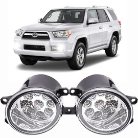 MNWHUC Fog Lights 3.5 inch OEM 19597300 19597400 For Toyota 4Runner 2010-2023 Front Bumper Fog Light Lamps Left Right Driver&Passenger Assemblies Fog Light Beam,6000K White Beam,Super Bright. 2-Pack