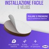 Filzada® 106x Feltrini per Sedie Rotondi e Quadrati Marrone -