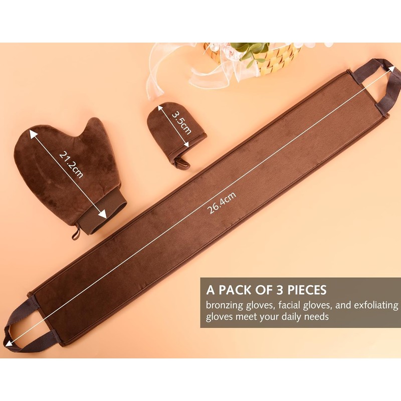 Self-Tanning Mitt Set Fake Tan with Set 3 in 1