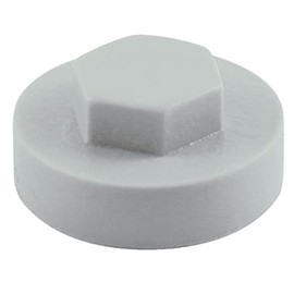 TIMCO Hex Cover Cap - Goosewing Grey - Box of 1000