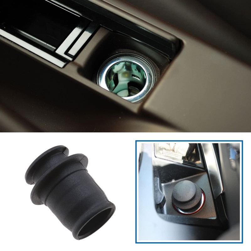 OTOTEC 2 STÜCKE Auto Zigarettenanzünder Abdeckkappe Staubdicht Wasserdicht 12 V