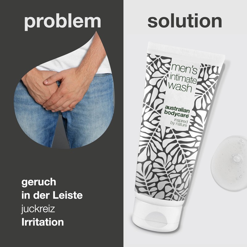 Intimate Wash Gel for Men Against Irritation, Itching and Odour