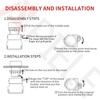 APIELE 22MM Momentary Push Button Switch 1NO 1NC Metal Head