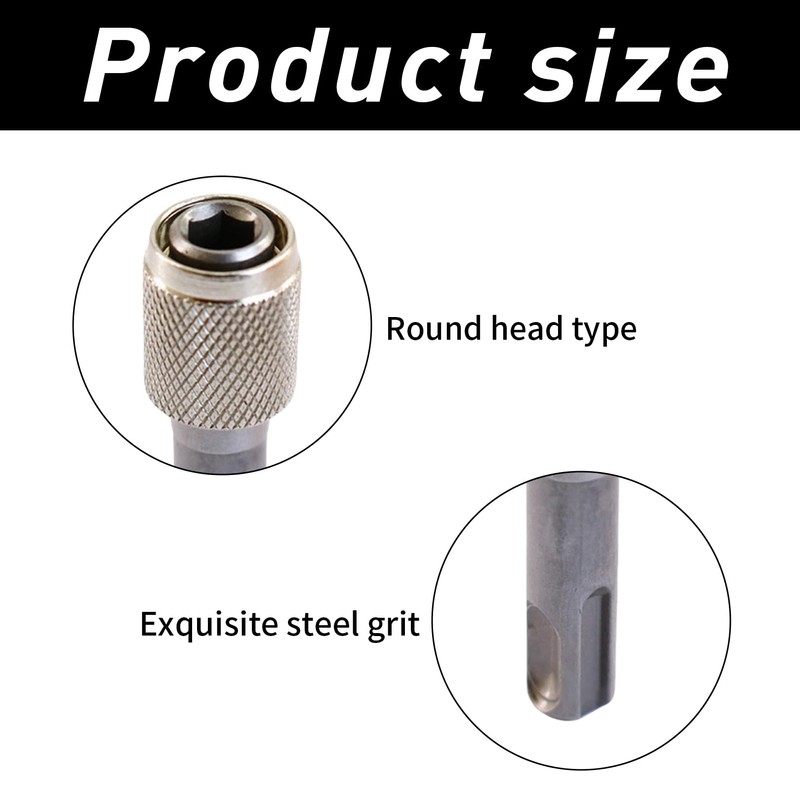 2 pieces SDS adapter, 6.35 mm SDS bit holder for