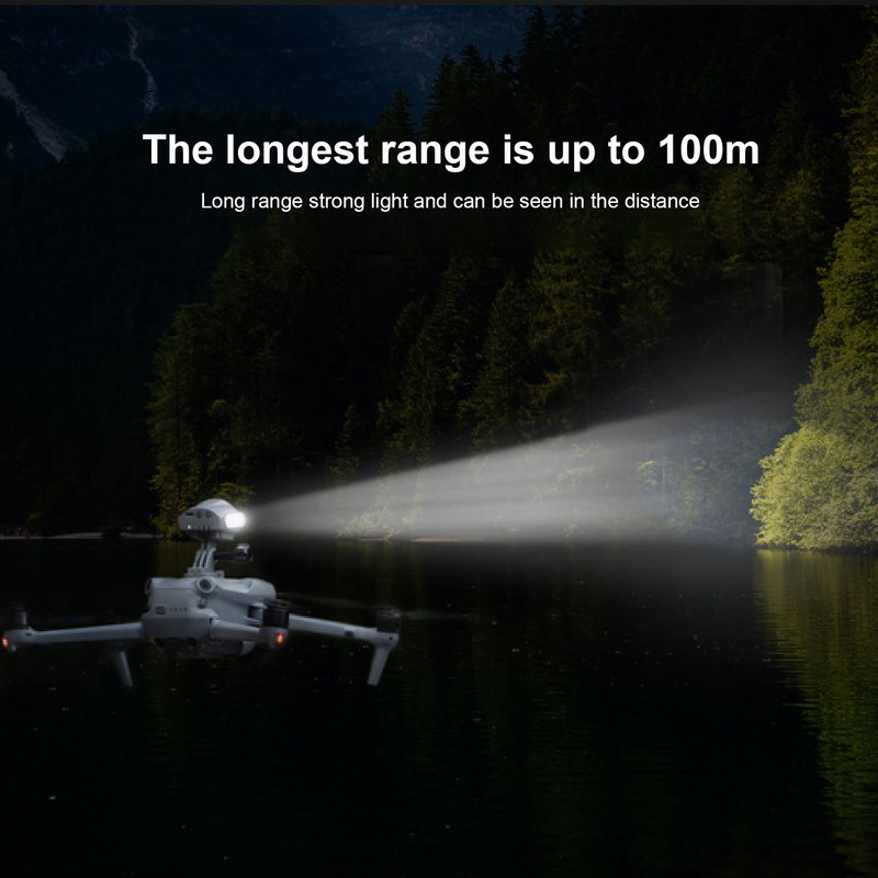 Drone Searchlight Adapter Mount Set Multi Functional Drone Top Bracket