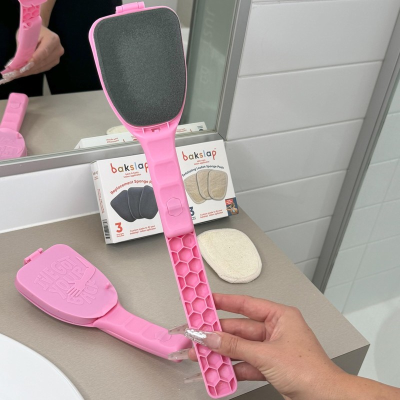 Bakslap - Body Lotion Applicator - Replaceable Sponge Pads (2