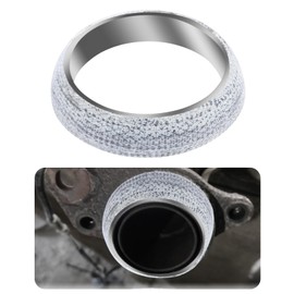HIAHXC 1 x Car Exhaust Seal, Universal Exhaust Seal, Exhaust Seals, Versatile Car Flange, Doughnut Seal, Sealing Ring, Graphite Seal (65 mm)