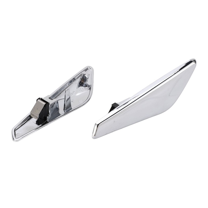 2PCS Front Fender Chrome Finisher 51117338569 Replacement for X3 X4
