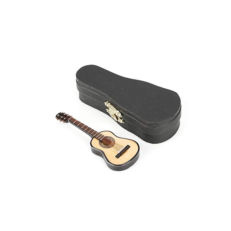 Hilitand Miniature Guitar for Guitar. Mini Musical Ornaments Handmade Home