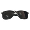 Distribunet Gafas De Sol Unisex De Diseñador Lente Negro Varilla