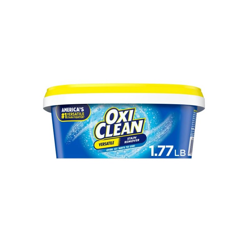 OxiClean Versatile Stain Remover, Over 101 Uses, Chlorine-Free, For All