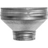 200 x 80mm Duct Reducer with Rubber Gasket Round Reducer