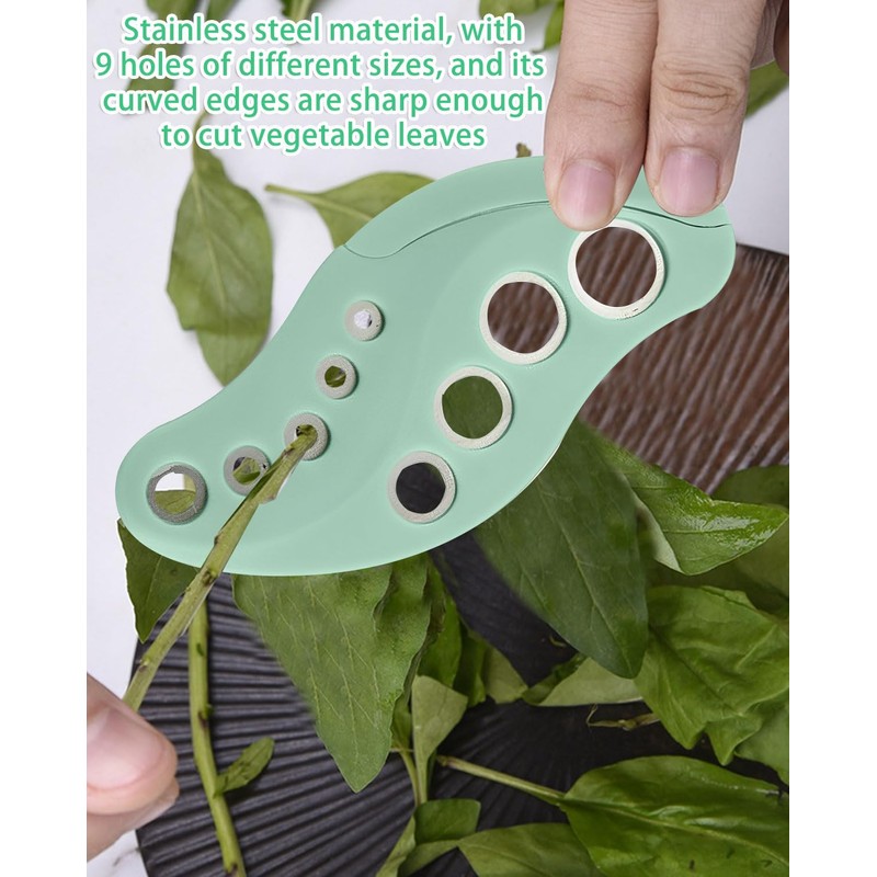 KGDUYC Herb stripper, herb stripper, leaf herb stripper, stainless steel