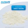PLENLIFE Proteína en polvo baja en carbohidratos sabor vainilla, 800