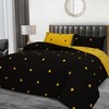 Hafaa Single Duvet Cover Set Soft Printed Bedding Set Brushed