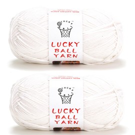 200g Milk Cotton Yarn,Yarn for Crochet,Amigurumi Yarn,Crochet Yarn for Crocheting,Cotton Yarn,Soft Yarn for Sweater,Hat,Socks,Blankets(White)