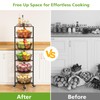 Fruit and Vegetable Storage Basket for Kitchen, 6 Tier Kitchen