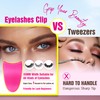 False Eyelashes Applicator Tool Lashes Clip for Beginners Easy to