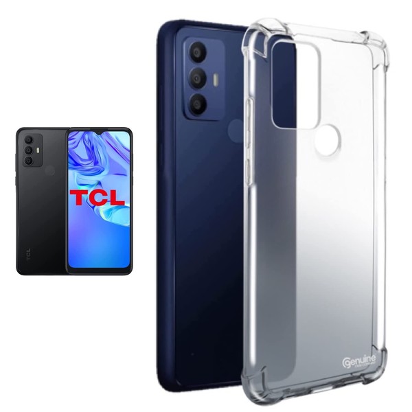 Made for TCL 305, 306, 30e & 30se Clear Case