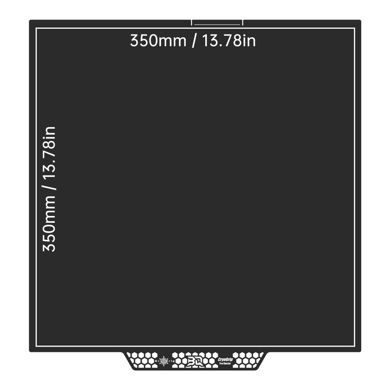 BIQU CryoGrip Pro Glacier Panda Build Plate for K2 Plus