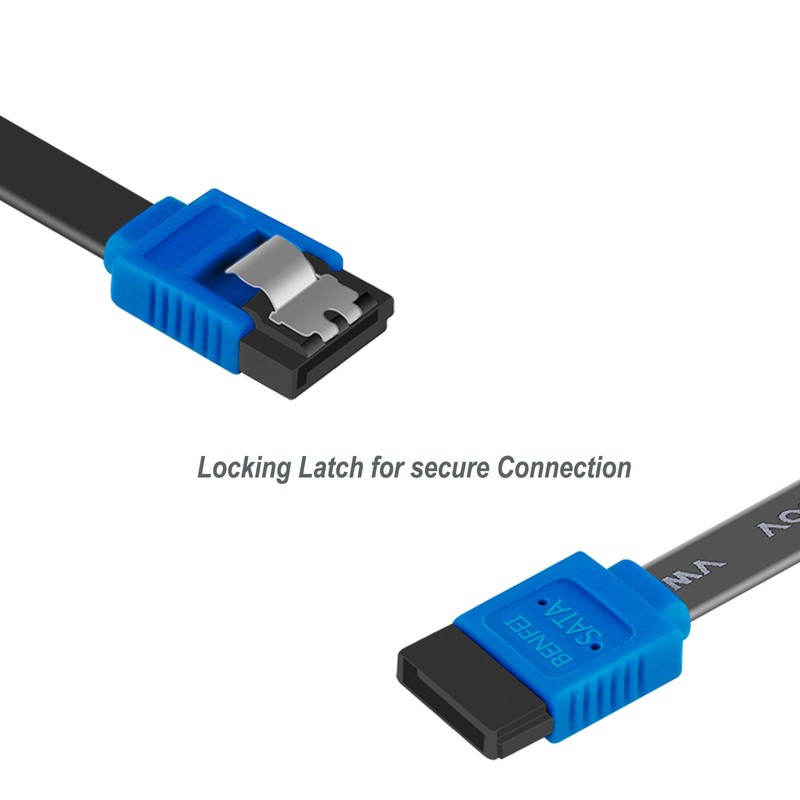 BENFEI SATA Cable III, SATA Cable III 6Gbps Straight HDD