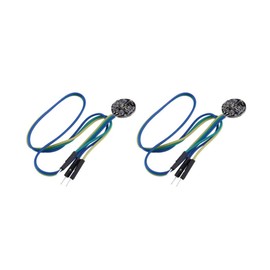DEVMO 2PCS Pulse Sensor Heart Rate Sensor Monitor PulseSensor Compatible with Ar-duino Module Raspberry pi