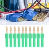 10Pcs Banana Plug 4.0mm Male to 2mm Female Connector 30V