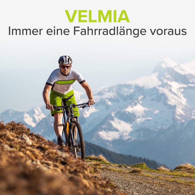 Velmia Spoke Reflectors Set, 36 Pieces, StVZO (German Road Regulation)