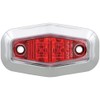 Optronics MCL13RTRS Mini Sealed 2-LED Marker/Clearance Light with Chrome Bezel