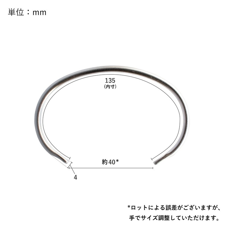 TAVARAT Tps-137 Bangle Men's Bracelet, Unisex, Accessories, Brass, Made in