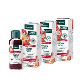 3 x Kneipp Health Bath Back Well Devil's Claw 100 ml Bath Oil Vegetable