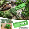 Green Leaf Herb Stripper,Vegetable Herb Eliminator Comb Kitchen Herb Leaf