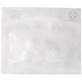 White Cross Multi Sterile Silky Cotton Ball (14 mm) 5 Bulbs x 40 Bag, 50-Pack