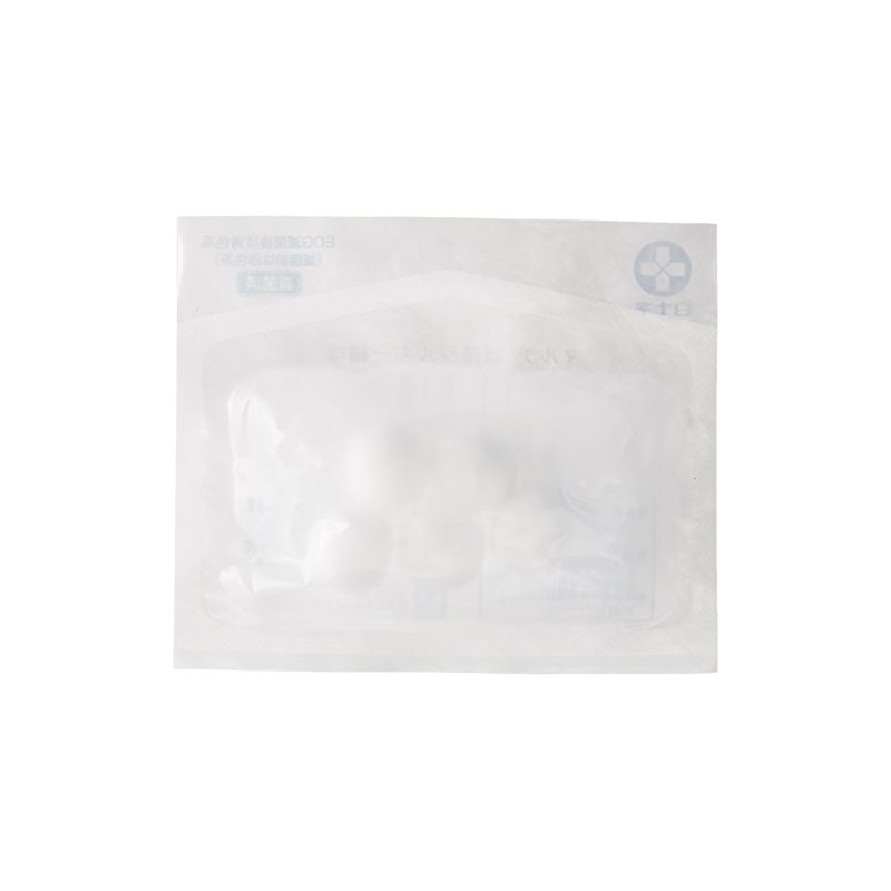 White Cross Multi Sterile Silky Cotton Ball (14 mm) 5 Bulbs x