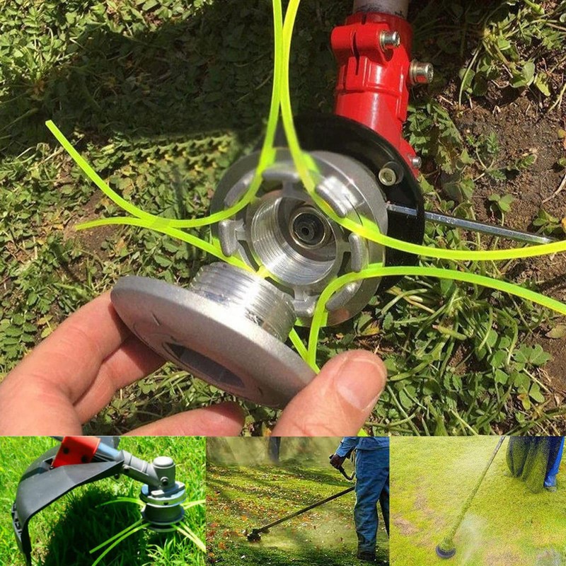 Lawn Trimmer Head Double Thread Head, Thread Head Brush Cutter,
