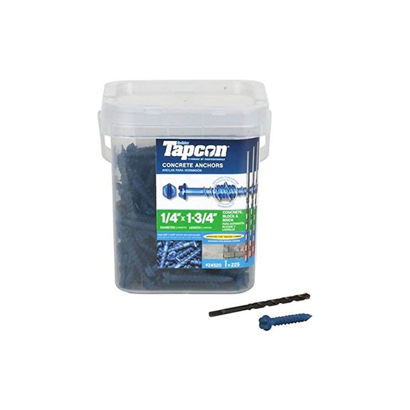 ITW Brands 24520 225PK 1/4x1.75 Anchor