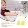 WOONEKY 2 Boxes Portable Scented Soap Paper Sheets of Disposable