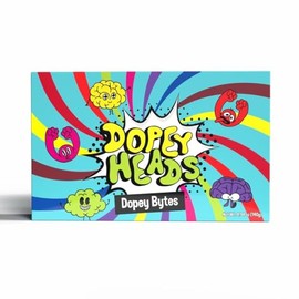 Dopey Heads | Dopey Bytes | HALAL | Crunchy Bytes | Assorted Flavour | Theatre Box | Assorted Candy | Tiny Candy | Pack of 1 | Weight 140g (4.93 oz) Each