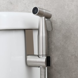 Ciencia WS024S Bidet Hand Held Sprayer for Toilet Sprayer Premium Stainless Steel Sprayer Shattaf Complete Set for Toilet