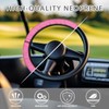 SUITOSELFY Golf Cart Steering Wheel Covers Pink Steering Wheel Cover