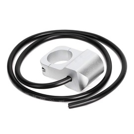 Motorcycle Handlebar Switch 25Mm,Powersports Switches,25Mm/0.98In Steel Spotlights Handlebar Headlight Switch for Motorcycle Silver