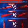 JiiinMiiin M10x1.25 Long Steel Spike Lug Nuts, Thread Pitch 10x1.25,