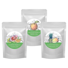 The Tea Farm - Hawaiian Tea Sampler - Premium Tropical Hawaiian Loose Leaf Tea Blends