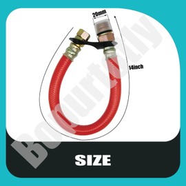 20mm Oil Changing Drain Port Hose Replace Compatible with Most Kawasaki FH, FJ, FR, FS,FX Series Engines 1420K