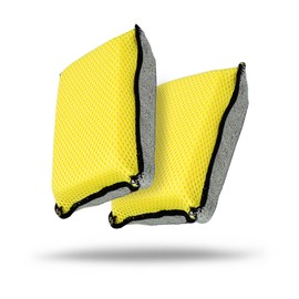 Maxshine Universal Multipurpose Microfiber Applicator – Ultra-Soft, Double-Sided Pad for Waxing, Polishing & Washing – Highly Absorbent, Scratch-Free Auto Detailing Sponge