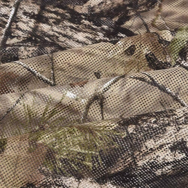 Camo Burlap Blind Material, LOOGU Camo Netting Cover 56 inch