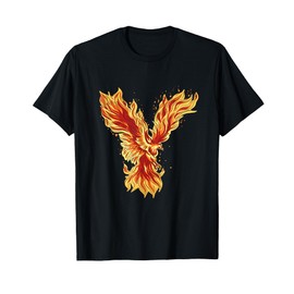 Phoenix Ashes Rejuvenation Rising Born Again Mythical Bird T-Shirt