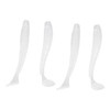 VBESTLIFE 50PCS 5cm Fishing Lures, Soft Plastic T Tail Grub